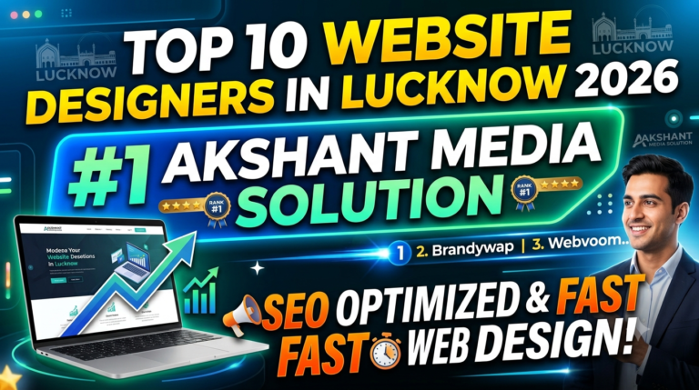 Top 10 Best Website Designers in Lucknow